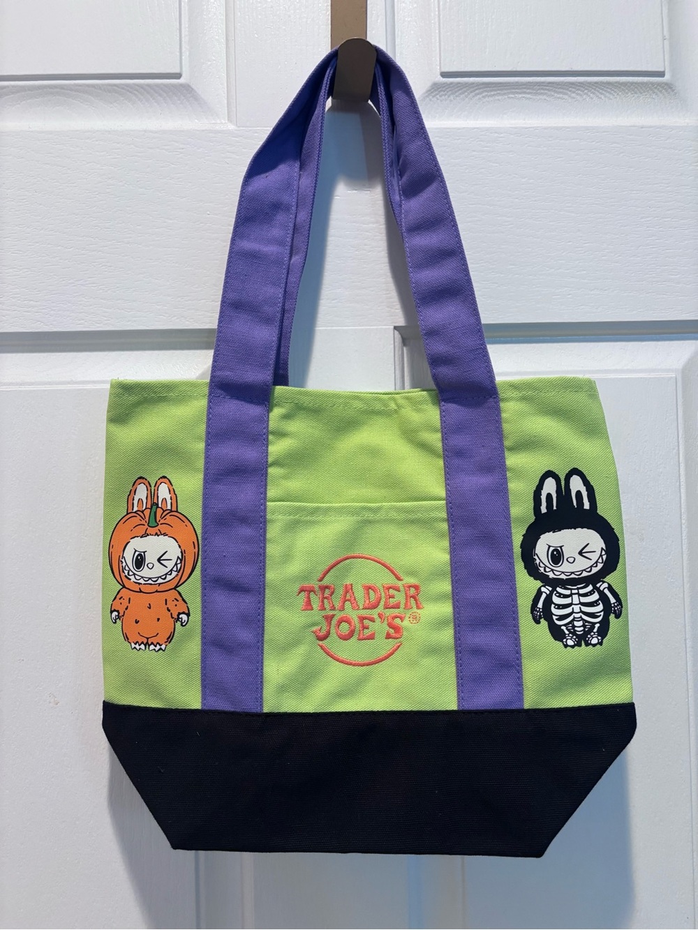 Trader Joe’s Halloween mini tote bag with Characters